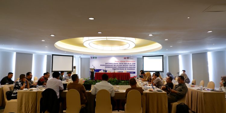 FGD “Optimalisasi Tata Kelola CSR Perusahaan Wilayah Penghasil Migas Untuk Mendukung Penanggulangan Kemiskinan di Daerah”