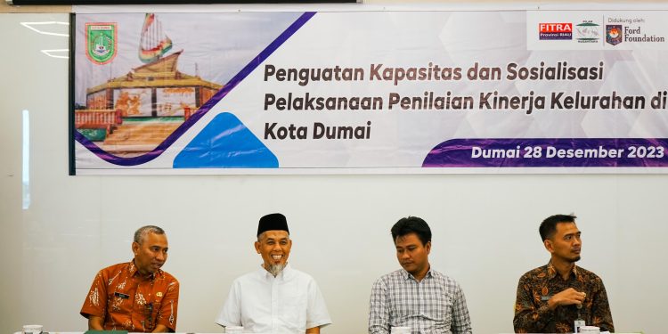 Menuju Pembangunan Kota Hijau, Pemko Dumai dan Fitra Riau Beri Penguatan Kapasitas dan Sosialisasi Pelaksanaan Penilaian Kinerja Kelurahan