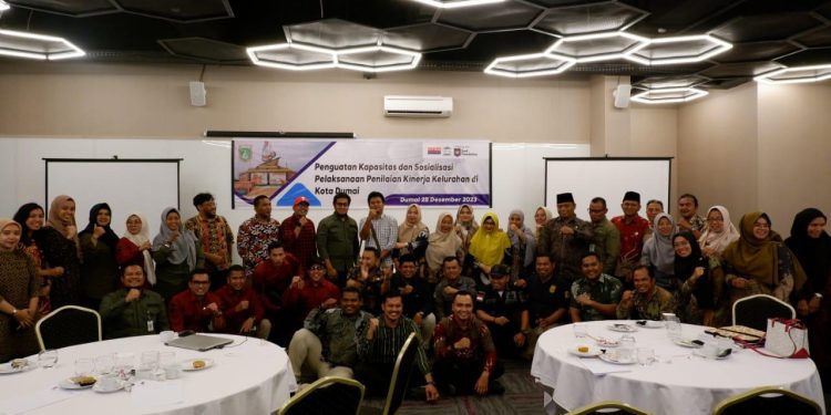 Menuju Pembangunan Kota Hijau, Pemko Dumai dan Fitra Riau Beri Penguatan Kapasitas dan Sosialisasi Pelaksanaan Penilaian Kinerja Kelurahan