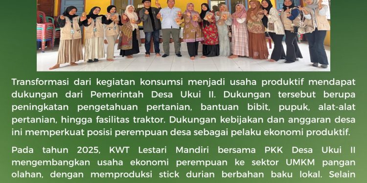 Kisah Baik Perempuan di Desa Migas: Dari Pertanian memperkuat Kemandirian Ekonomi Perempuan.