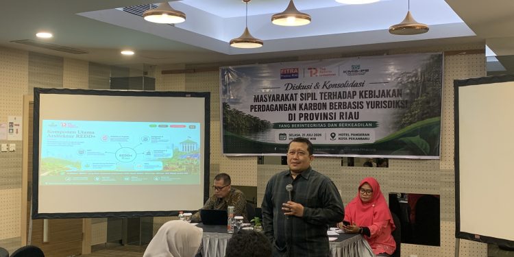 FITRA Riau Inisiasi Diskusi Konsolidasi Masyarakat Sipil untuk Mengawal Kebijakan Perdagangan Karbon Berbasis Yuridiksi yang Berintegritas, Inklusif dan Berkeadilan