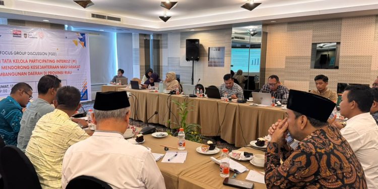 Focus Group Discussion (FGD): Penguatan Tata Kelola Participating Interest (PI) Migas untuk Mendorong Kesejahteraan Masyarakat dan Pembangunan Daerah di Provinsi Riau